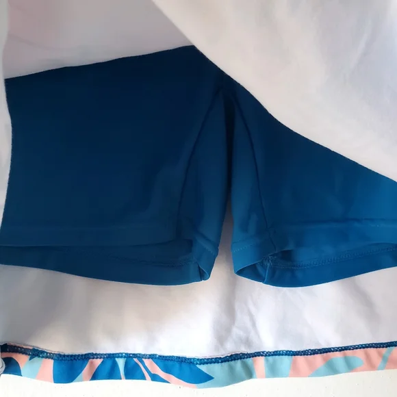 Uv Skinz Tropical UPF 50+ Mini Skort Athletic Sports Size XS Women Preowned - Picture 7 of 10